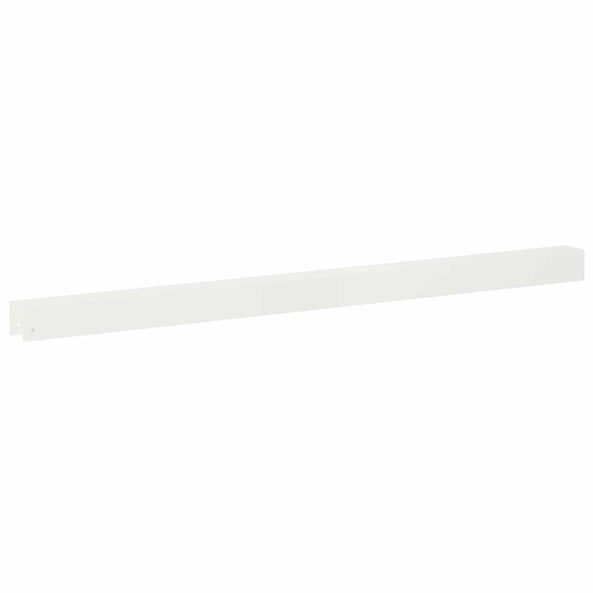 Profil za rubove vrta 2 kom. 100 x 5 x 5 cm Čelik Bijela