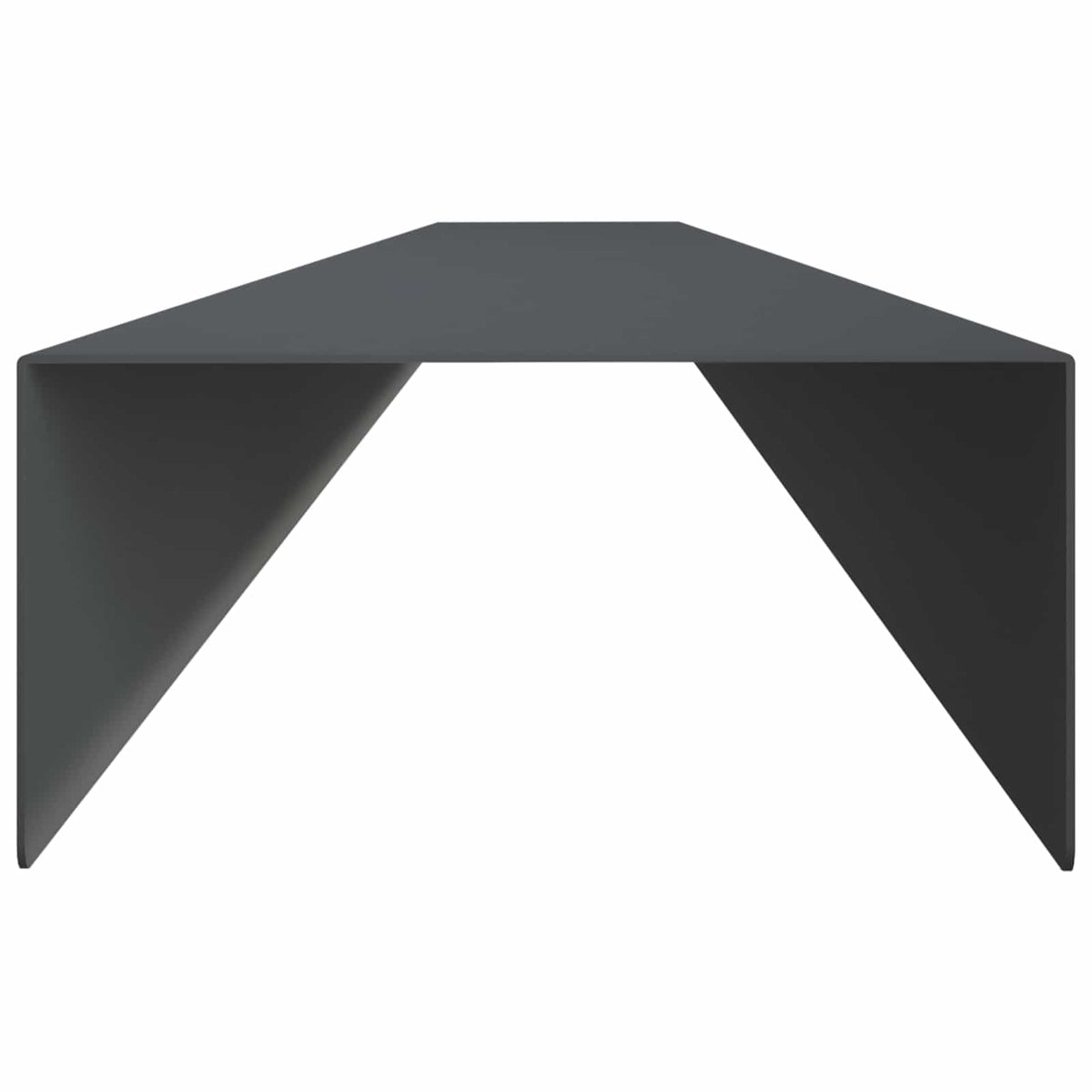 Profil za rubove vrta 10 kom. 100 x 10 x 5 cm Čelik Antracit