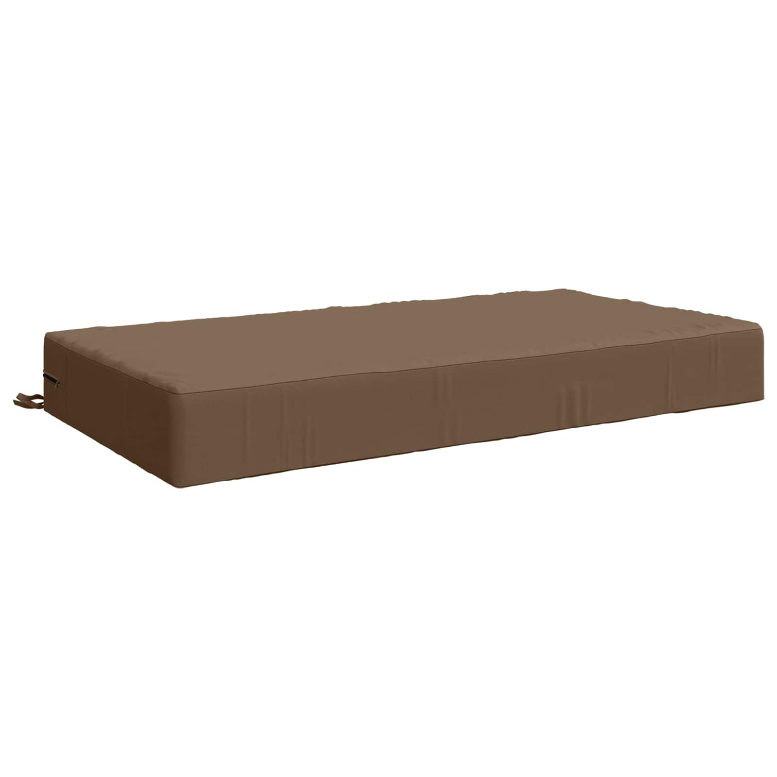 Jastuk za sjedalo SOEST 100% poliester Sivosmeđa