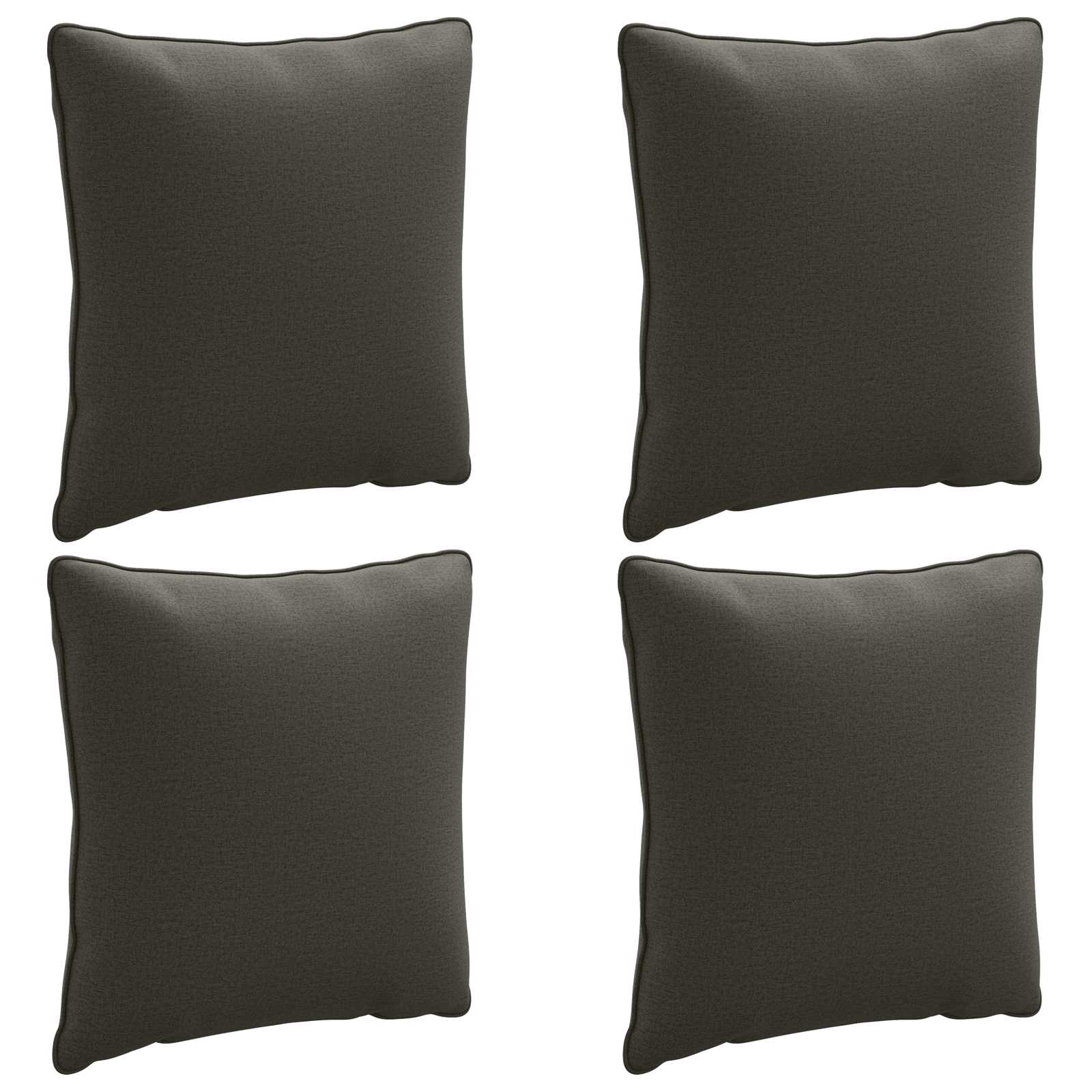 Jastučići za leđa (4 kom) PUTTEN 4 pcs 100% poliester Antracit