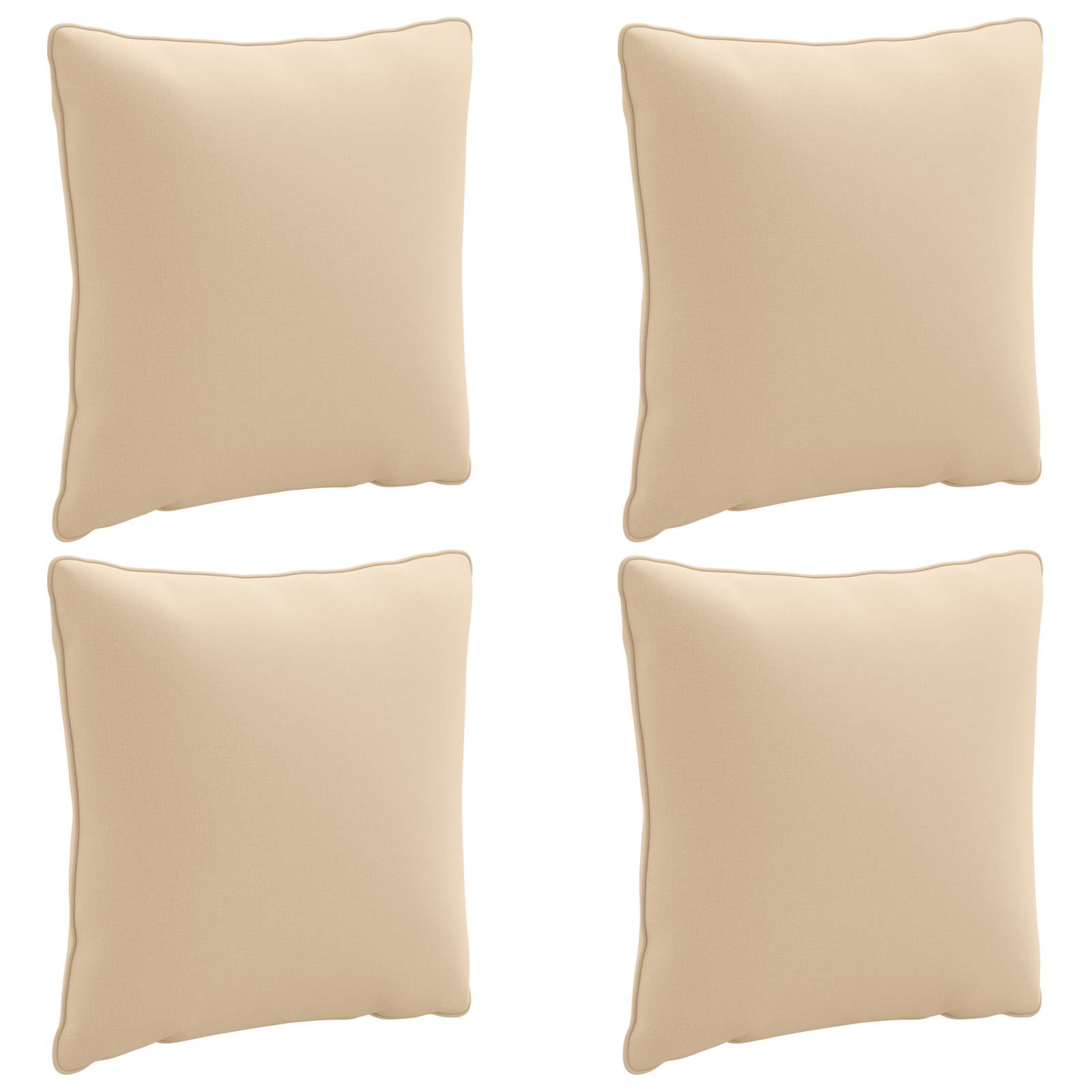 Jastučići za leđa (4 kom) PUTTEN 4 pcs 100% poliester Krem