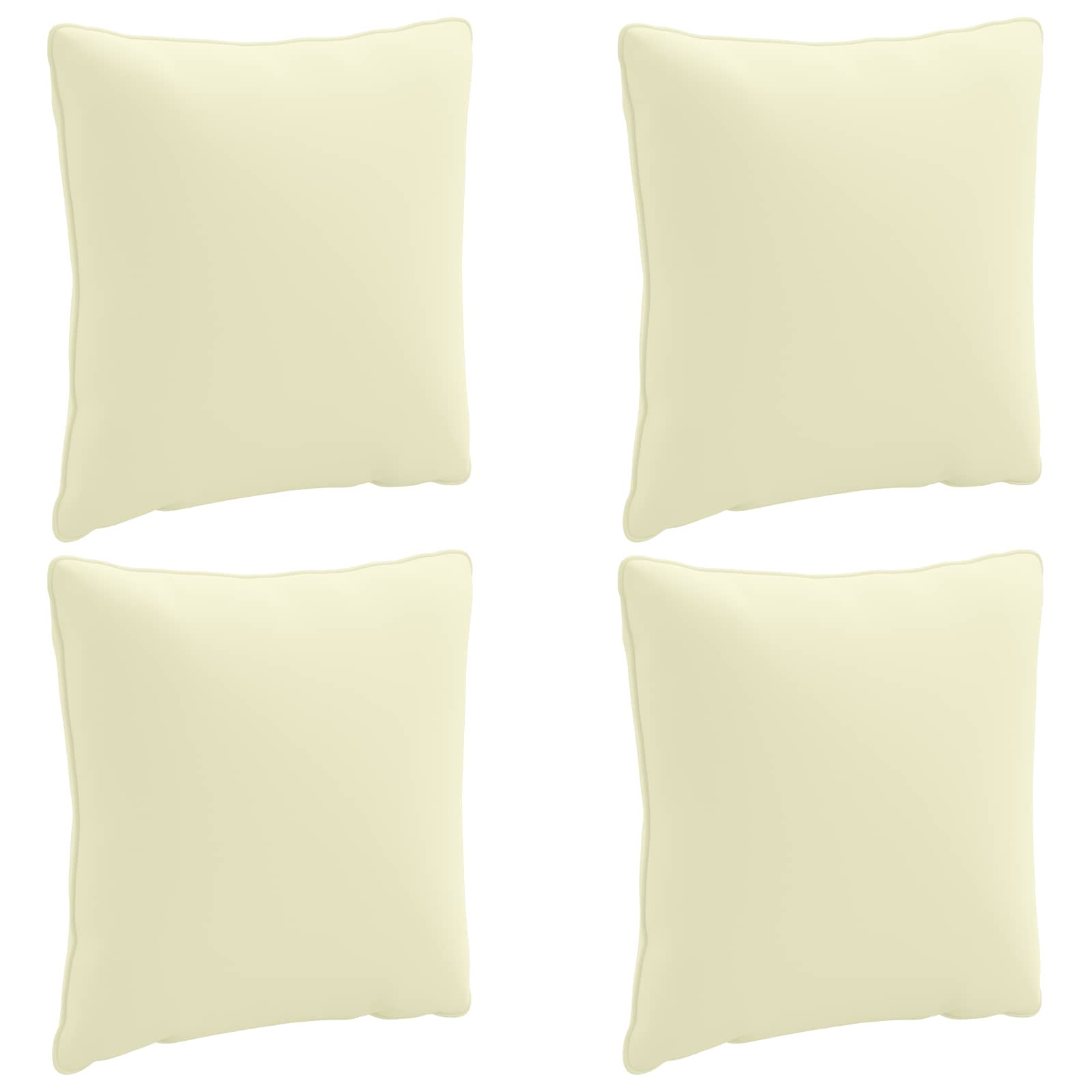 Jastučići za leđa (4 kom) PUTTEN 4 pcs 100% poliester Krem
