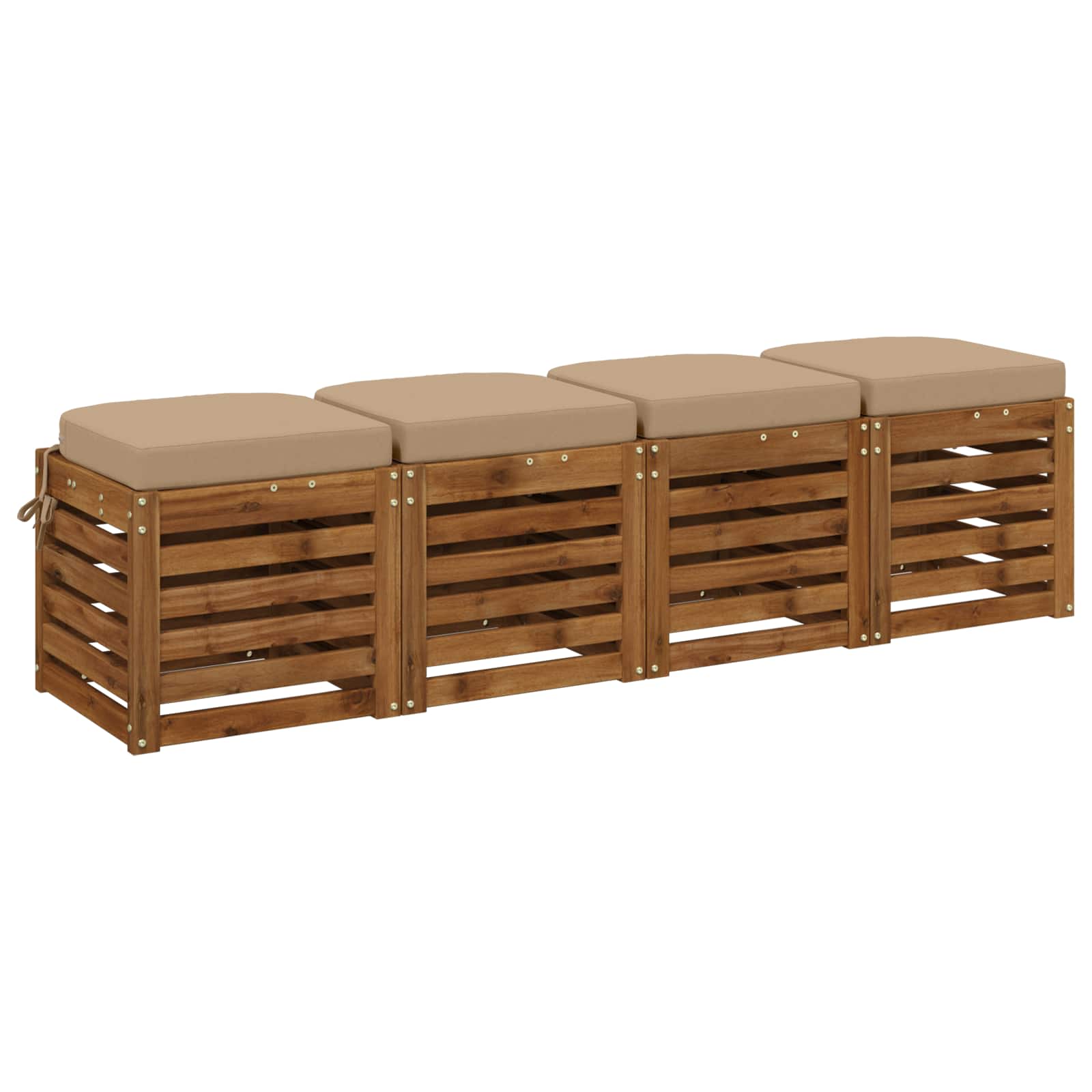 Set jastučića od 4 komada SOEST 4 pcs 100% poliester Pijesak
