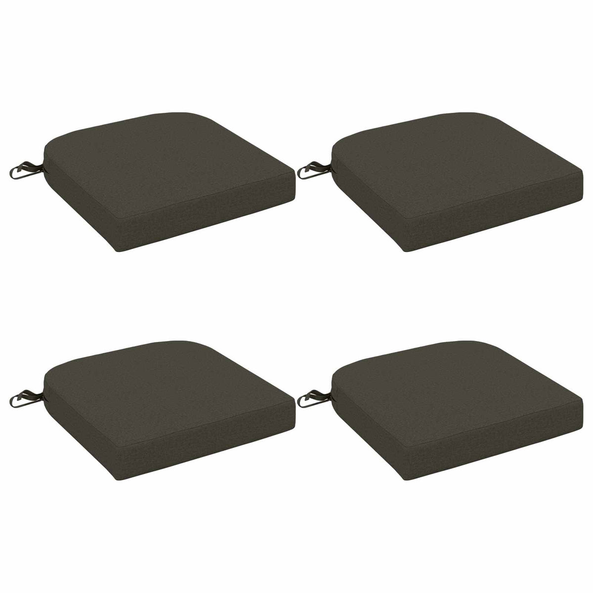 Set jastučića od 4 komada SOEST 4 pcs 100% poliester Antracit