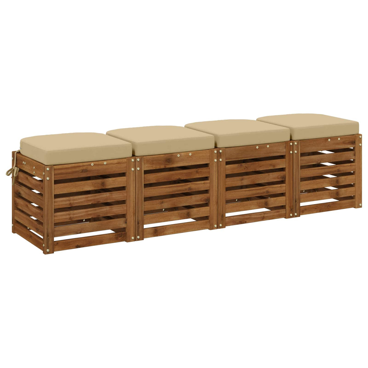 Set jastučića od 4 komada SOEST 4 pcs 100% poliester Bež