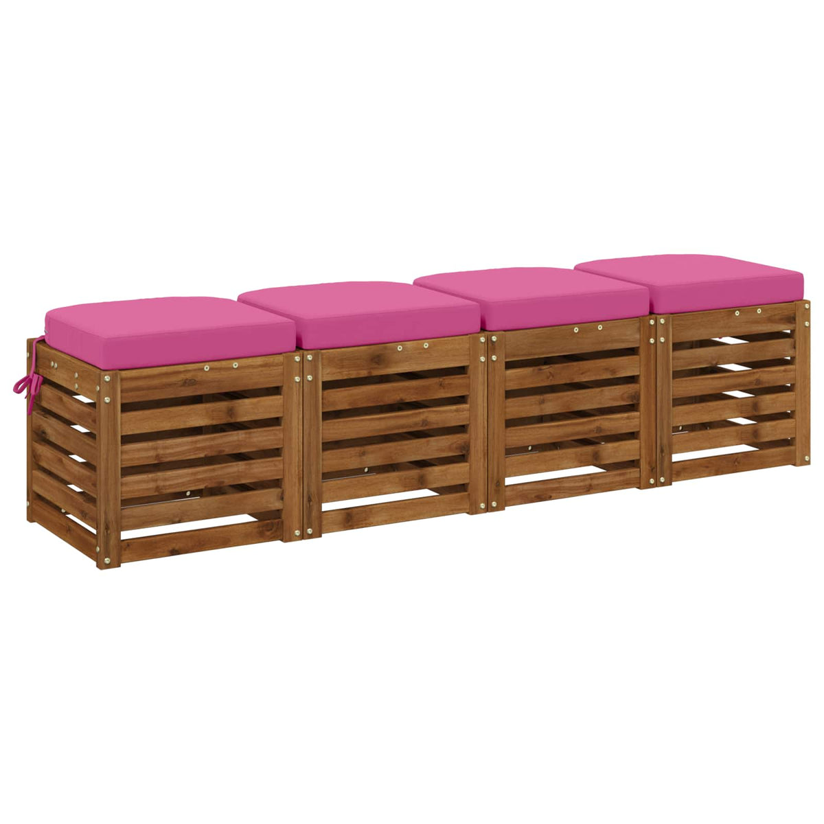 Set jastučića od 4 komada SOEST 4 pcs 100% poliester Ružičasta