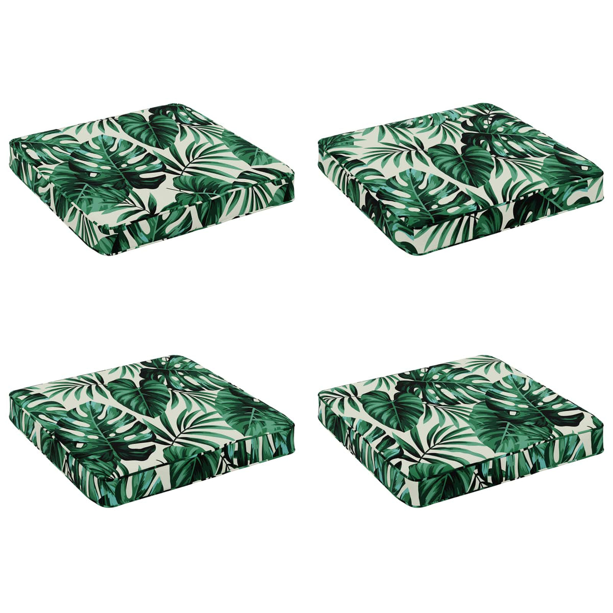 Jastučići za sjedalo od 4 dijela VUGHT 4 pcs 100% poliester