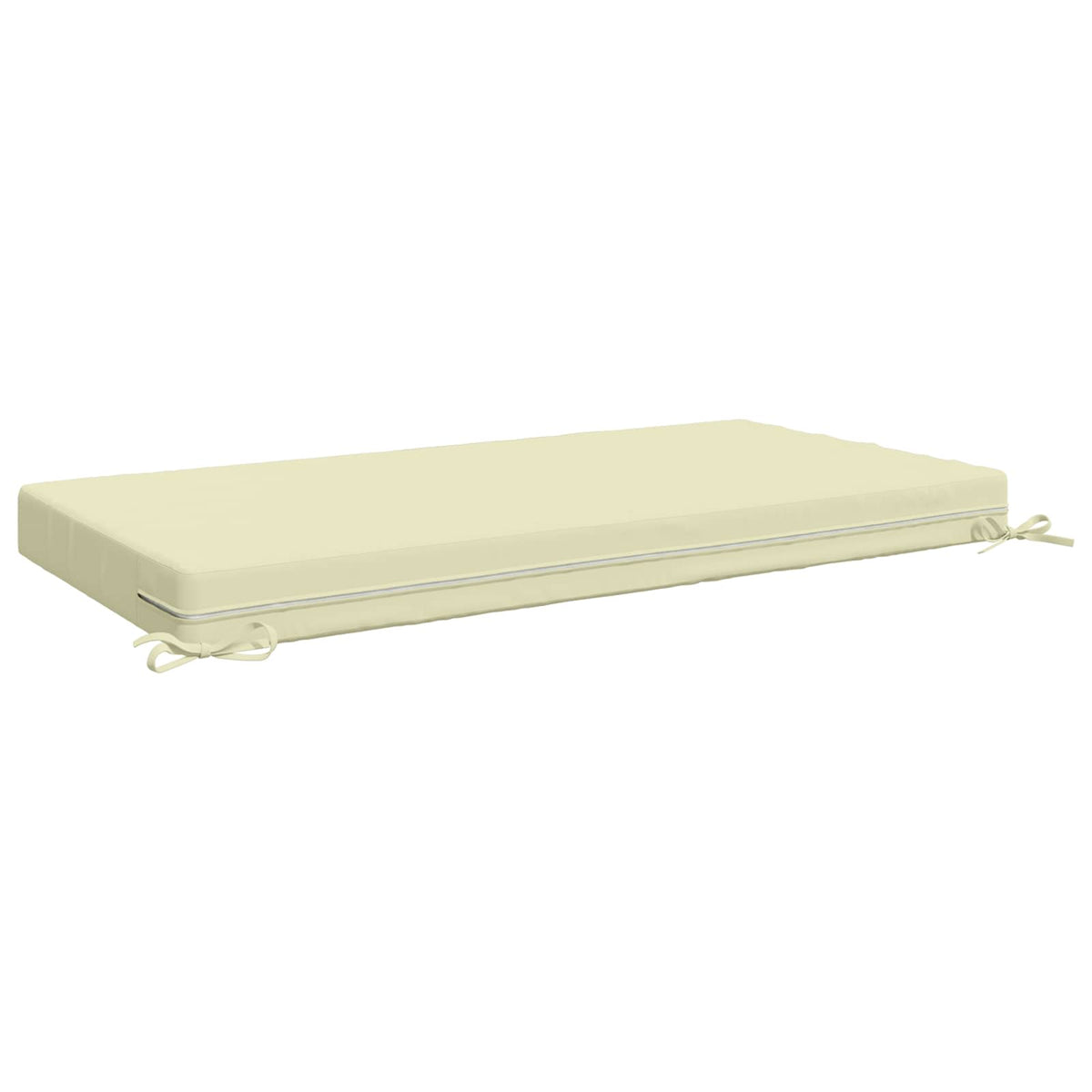 Jastuk za sjedalo SOEST 100% poliester Krem 120 x 60 x 10 cm