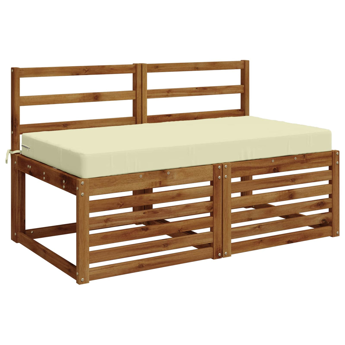 Jastuk za sjedalo SOEST 100% poliester Krem 120 x 60 x 10 cm