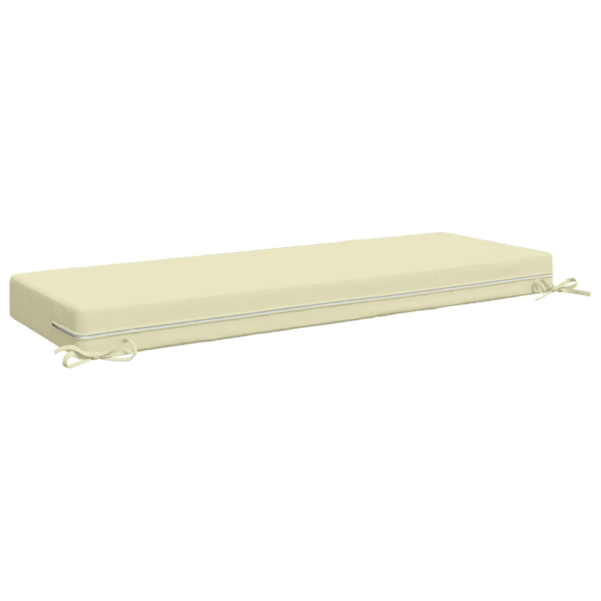 Jastuk za sjedalo SOEST 100% poliester Krem 120 x 40 x 10 cm