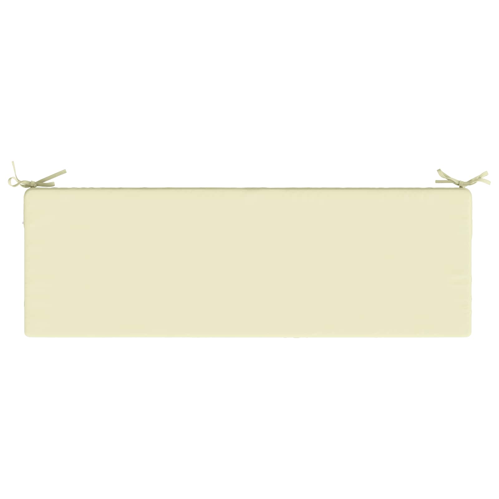Jastuk za sjedalo SOEST 100% poliester Krem 120 x 40 x 10 cm