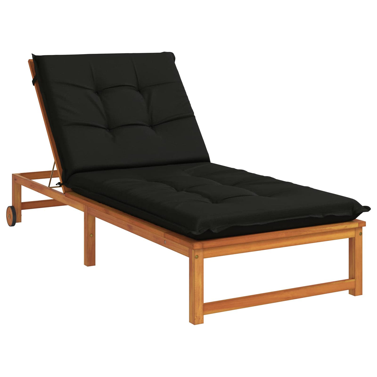 Jastučić za ležaljku GEMERT 100% poliester Crna 190 x 90 x 9 cm