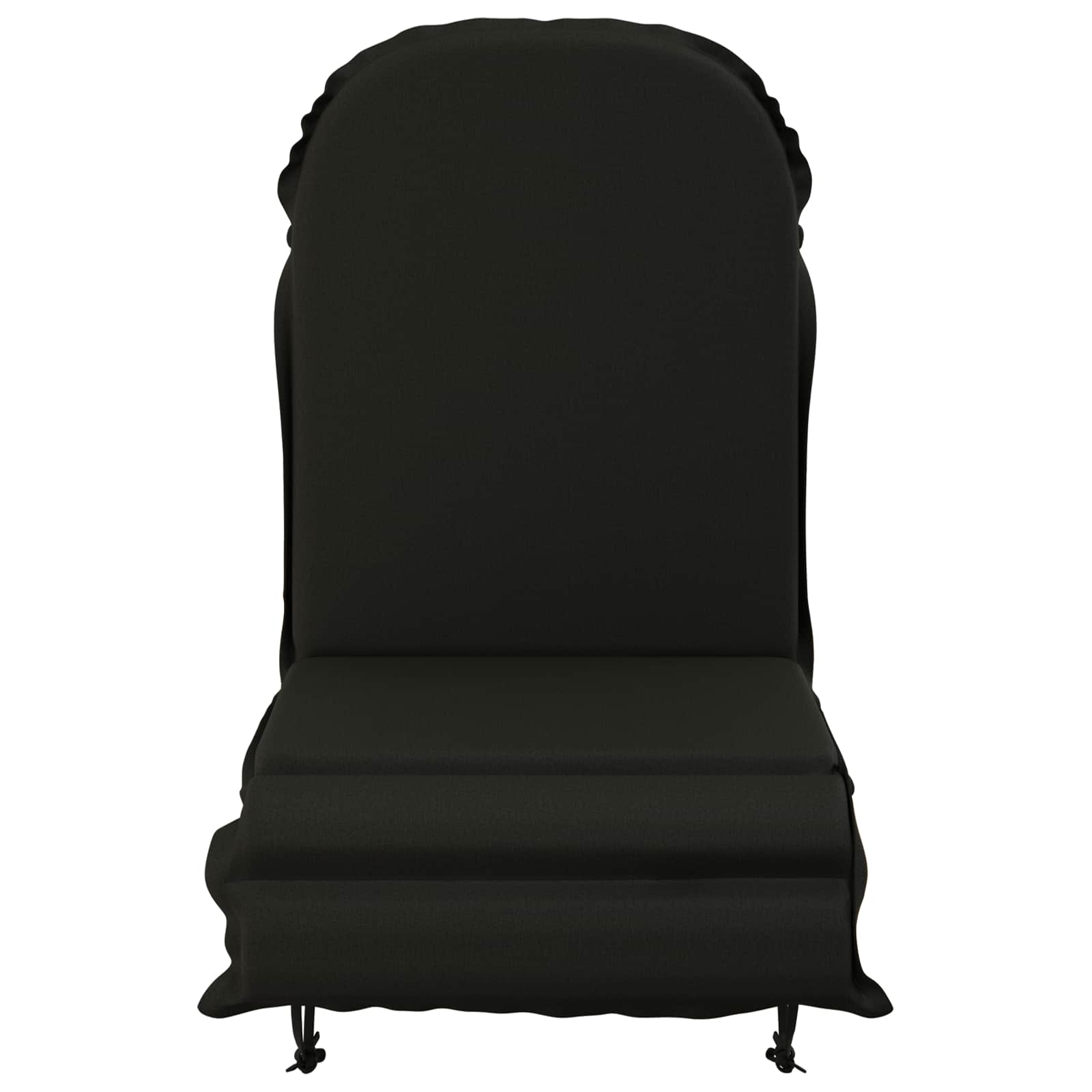 Jastuk za sunčanje GEMERT 100% poliester Crna 55 x 135 x 6 cm