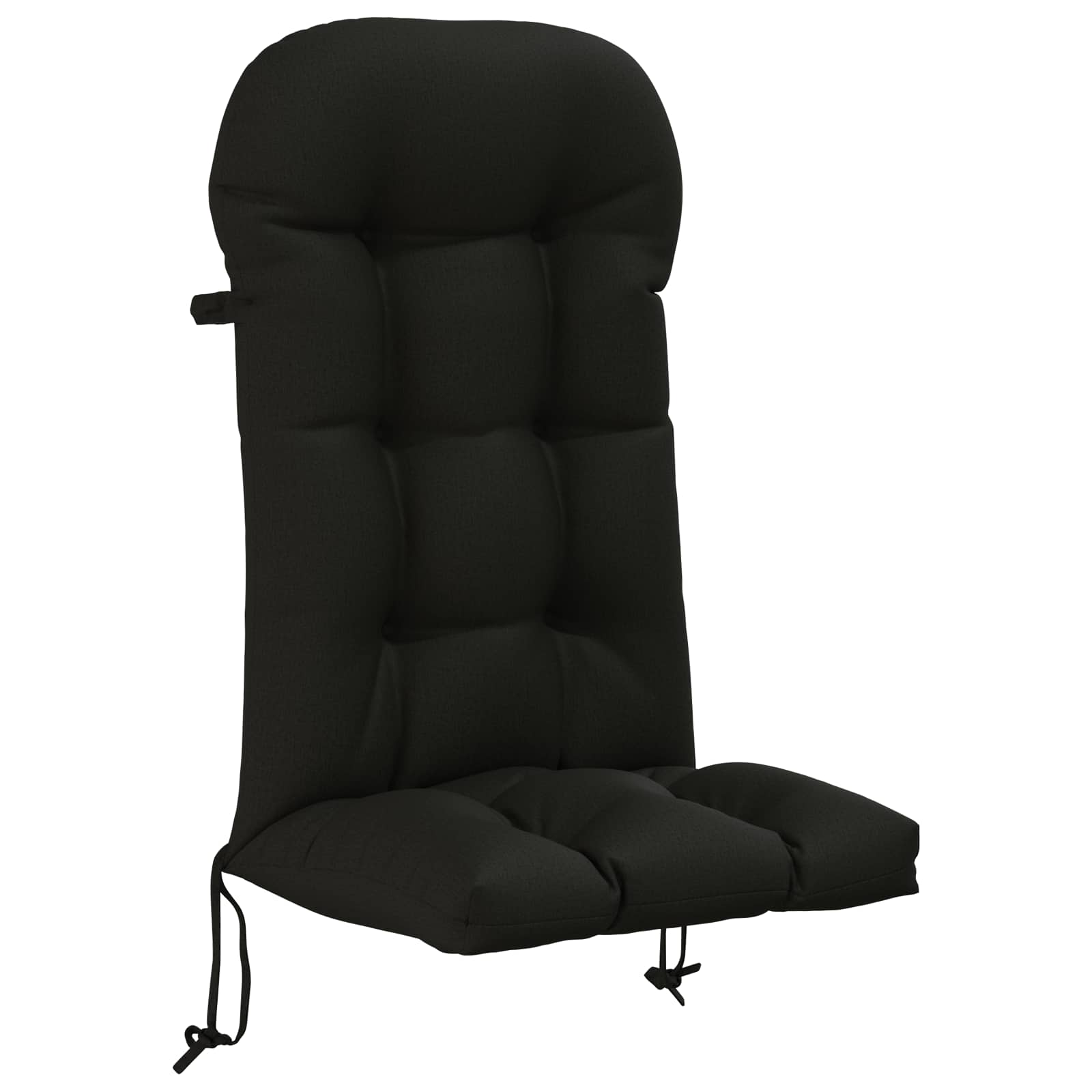 Jastuk za sunčanje PUTTEN 100% poliester Crna 48 x 112 x 10 cm