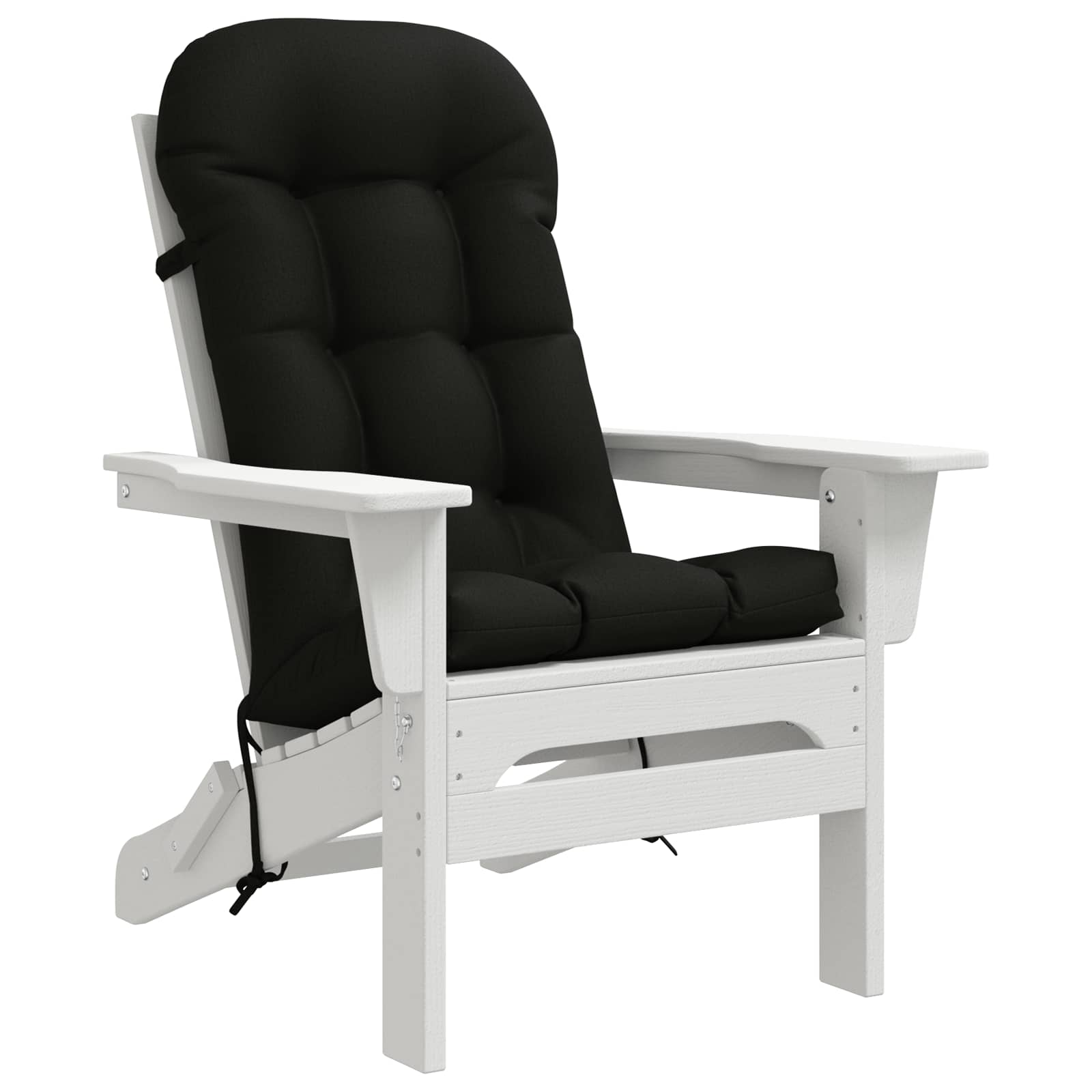 Jastuk za sunčanje PUTTEN 100% poliester Crna 48 x 112 x 10 cm