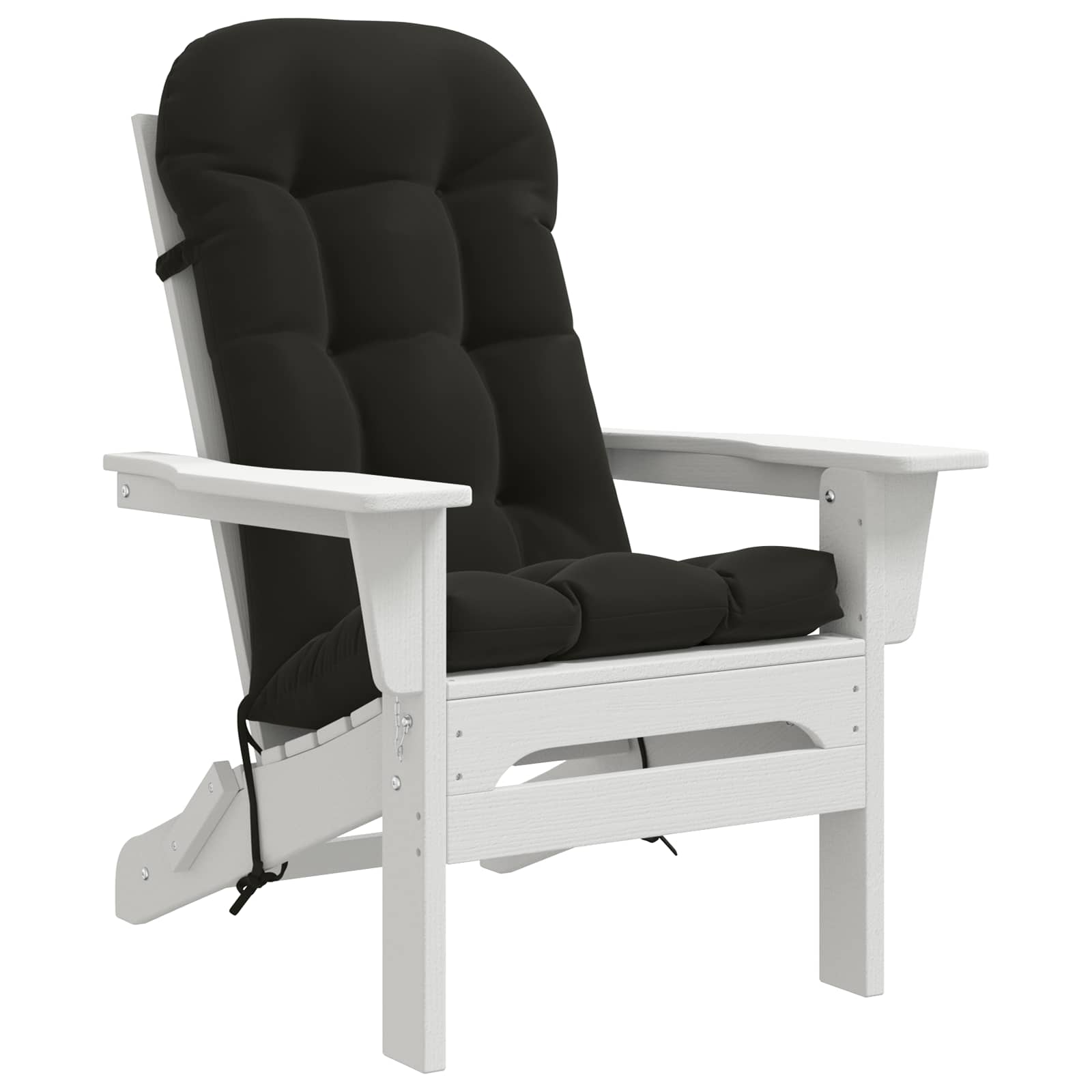Jastuk za sunčanje PUTTEN 100% poliester Crna 48 x 112 x 10 cm