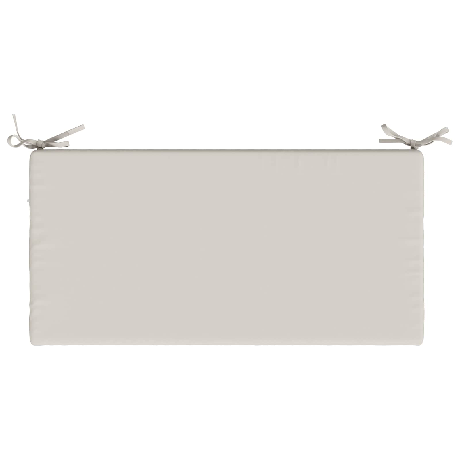 Jastučić za klupu SOEST 100% poliester Bijela 60 x 40 x 5 cm