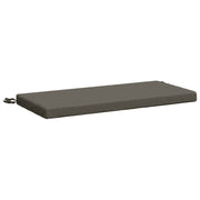 Jastučić za klupu SOEST 100% poliester Siva 80 x 40 x 5 cm