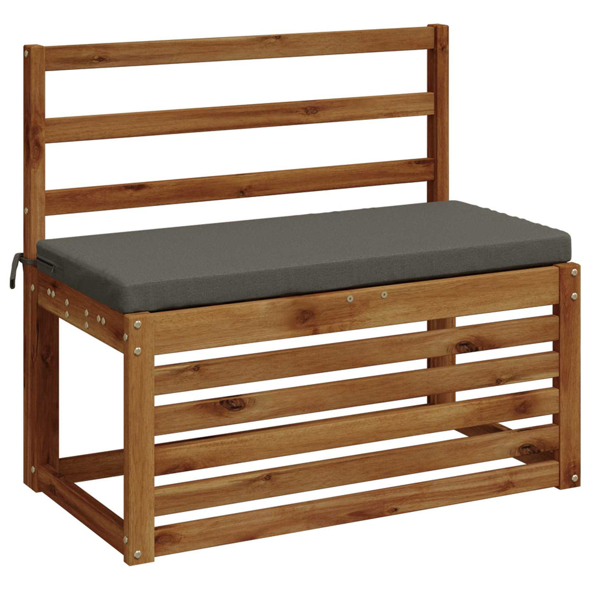 Jastučić za klupu SOEST 100% poliester Siva 80 x 40 x 5 cm