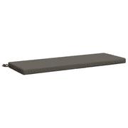 Jastučić za klupu SOEST 100% poliester Siva 100 x 40 x 5 cm