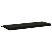 Jastučić za klupu SOEST 100% poliester Crna 100 x 40 x 5 cm
