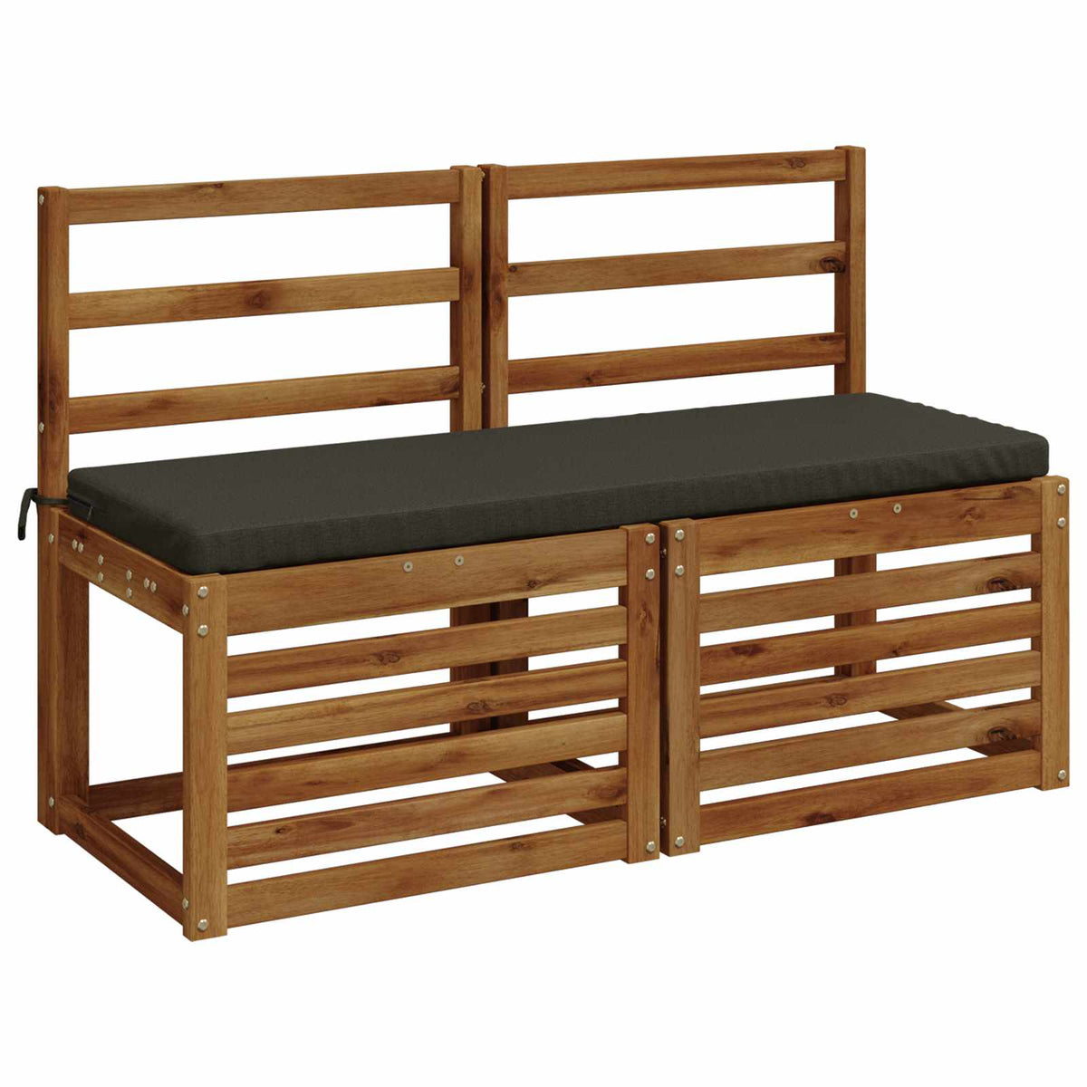 Jastučić za klupu SOEST 100% poliester Antracit 120 x 40 x 5 cm
