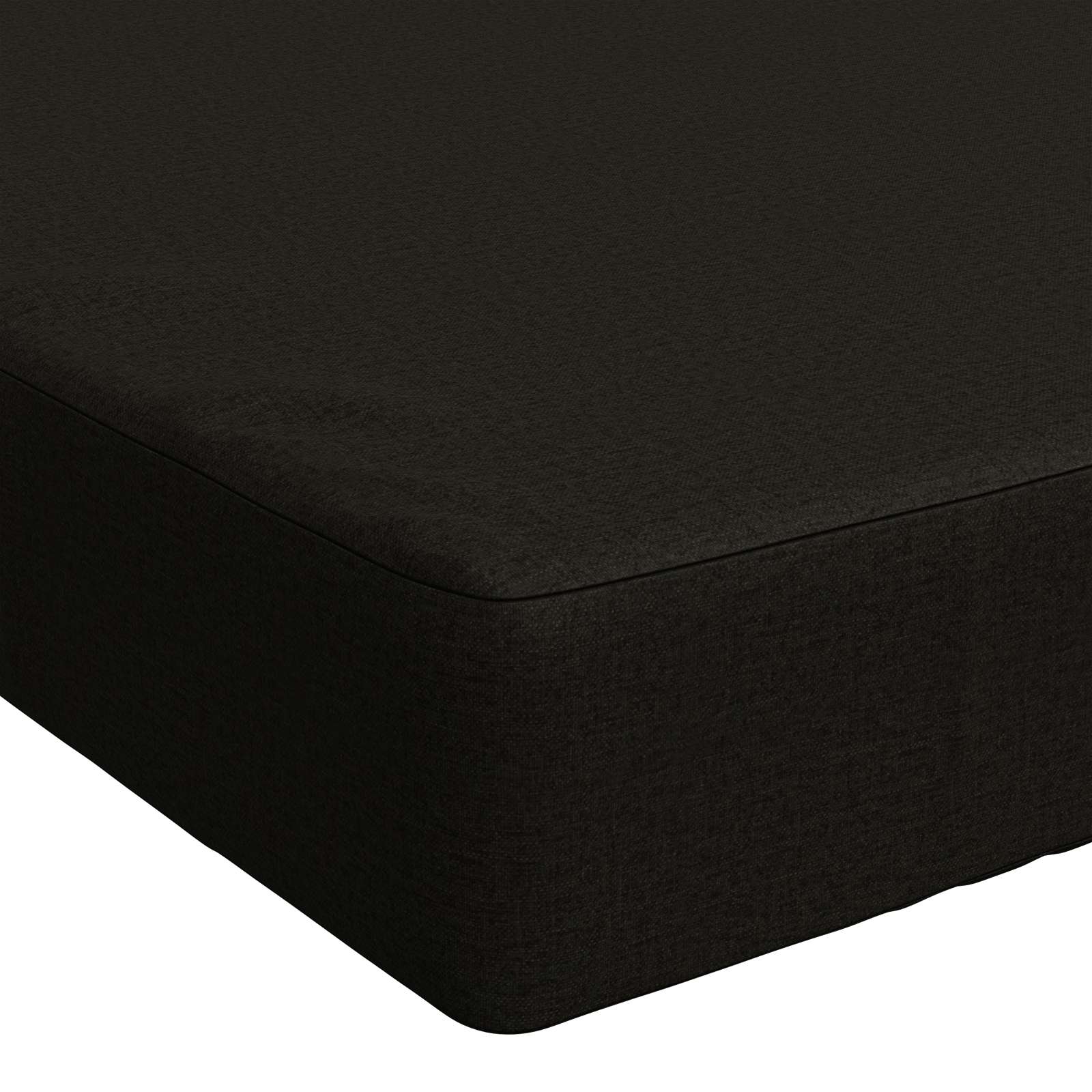 Jastučić za klupu SOEST 100% poliester Crna 60 x 40 x 8 cm