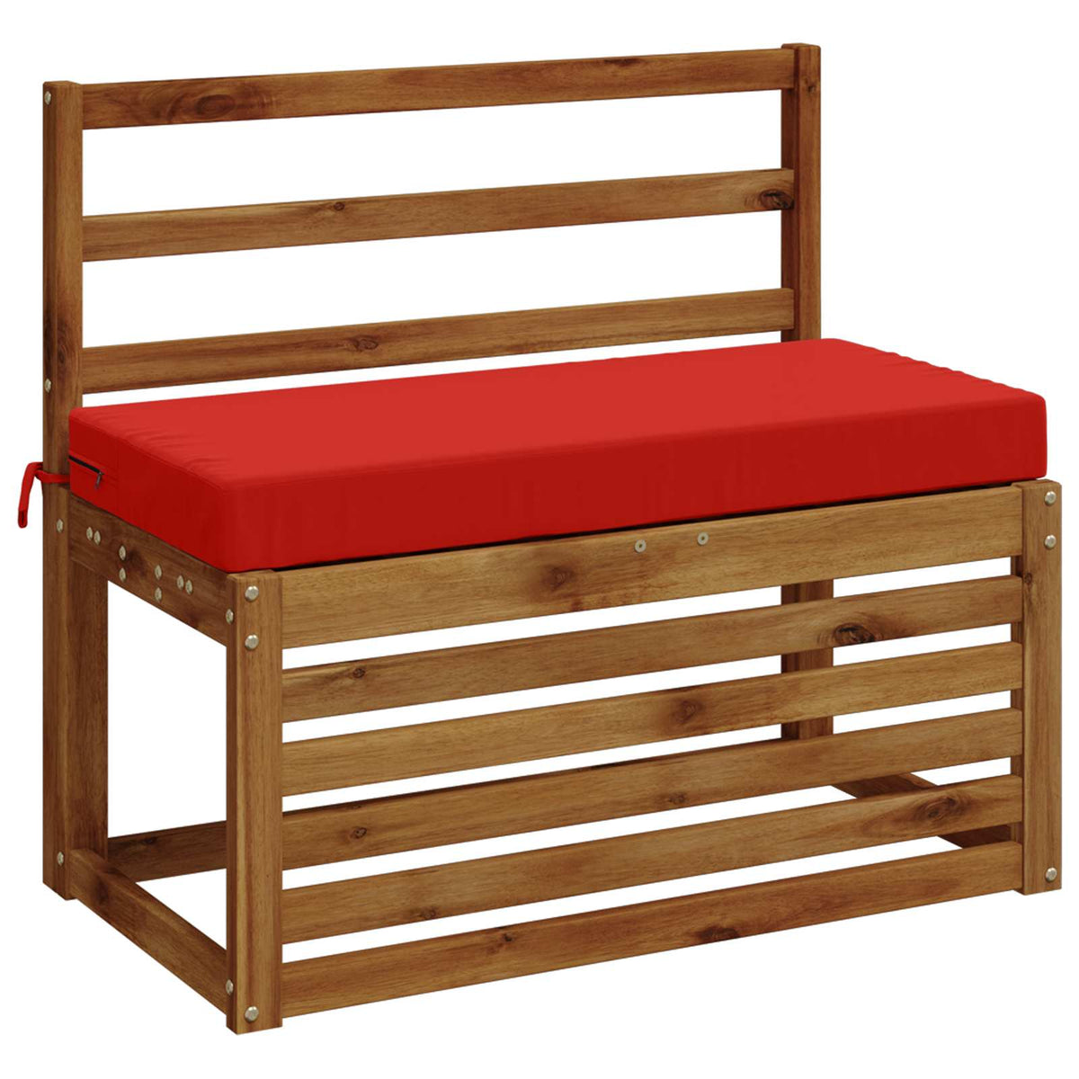Jastučić za klupu SOEST 100% poliester Crvena 80 x 40 x 8 cm
