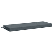 Jastučić za klupu SOEST 100% poliester Plava 100 x 40 x 8 cm