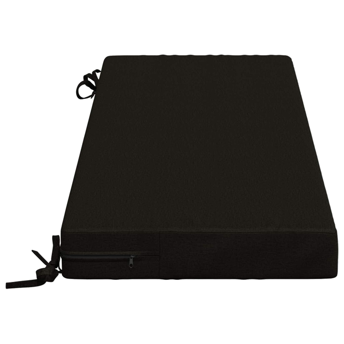 Jastučić za klupu SOEST 100% poliester Crna 100 x 40 x 8 cm