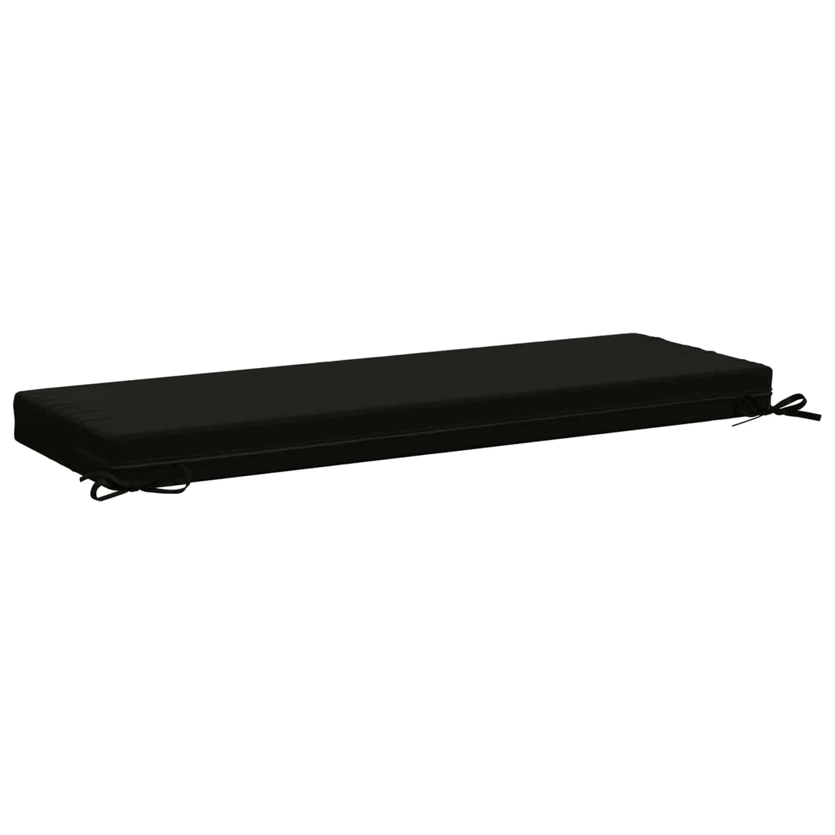 Jastučić za klupu SOEST 100% poliester Crna 100 x 40 x 8 cm