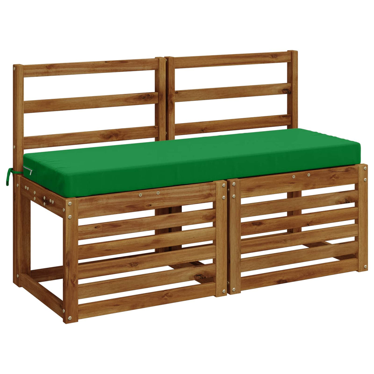 Jastučić za klupu SOEST 100% poliester Zelena 120 x 40 x 8 cm