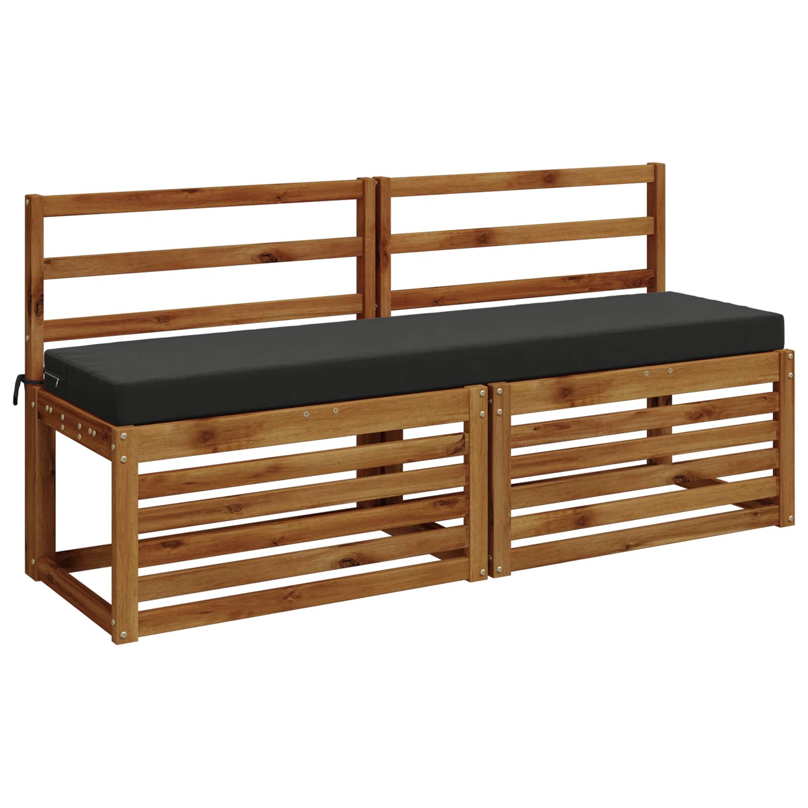 Jastučić za klupu SOEST 100% poliester Antracit 150 x 40 x 8 cm