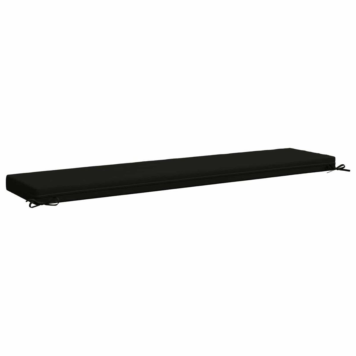 Jastučić za klupu SOEST 100% poliester Crna 170 x 40 x 8 cm
