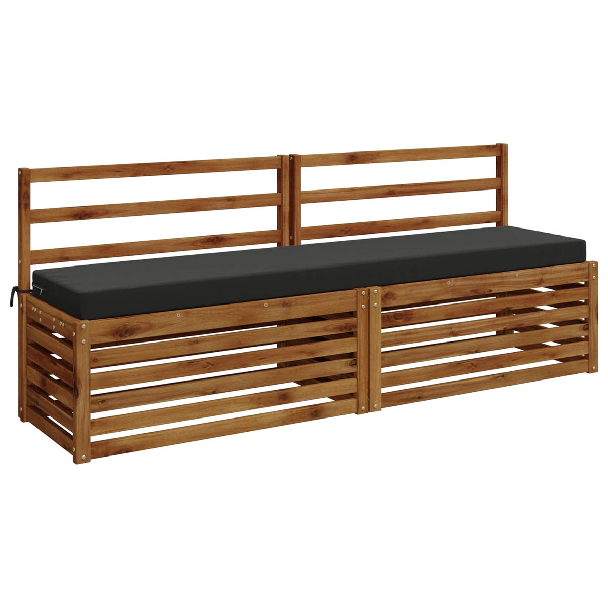 Jastučić za klupu SOEST 100% poliester Antracit 170 x 40 x 8 cm