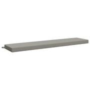 Jastučić za klupu SOEST 100% poliester Siva 170 x 40 x 8 cm
