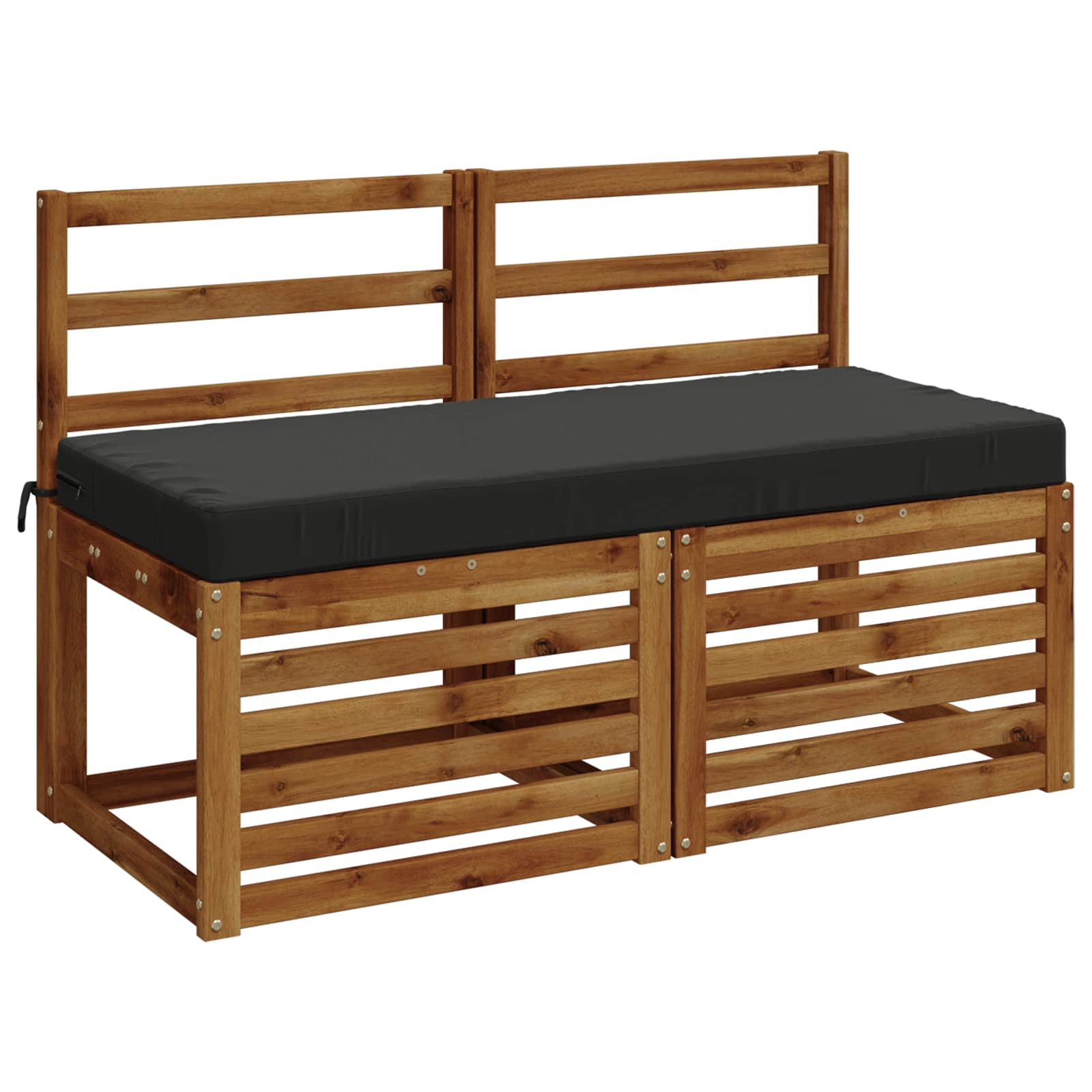 Jastučić za klupu SOEST 100% poliester Antracit 110 x 50 x 8 cm