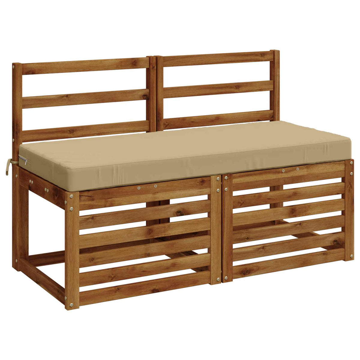 Jastučić za klupu SOEST 100% poliester Bež 120 x 50 x 8 cm