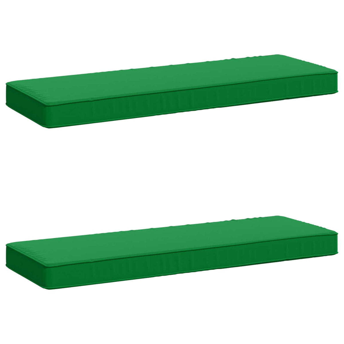 Jastučići za klupe - 2 dijela VUGHT 2 pcs 100% poliester Zelena
