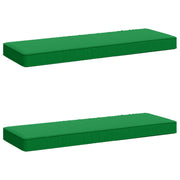Jastučići za klupe - 2 dijela VUGHT 2 pcs 100% poliester Zelena