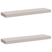 Jastučići za klupe - 2 dijela VUGHT 2 pcs 100% poliester Bijela