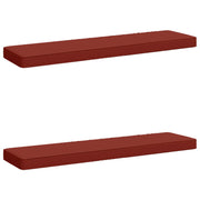 Jastučići za klupe - 2 dijela VUGHT 2 pcs 100% poliester Crvena