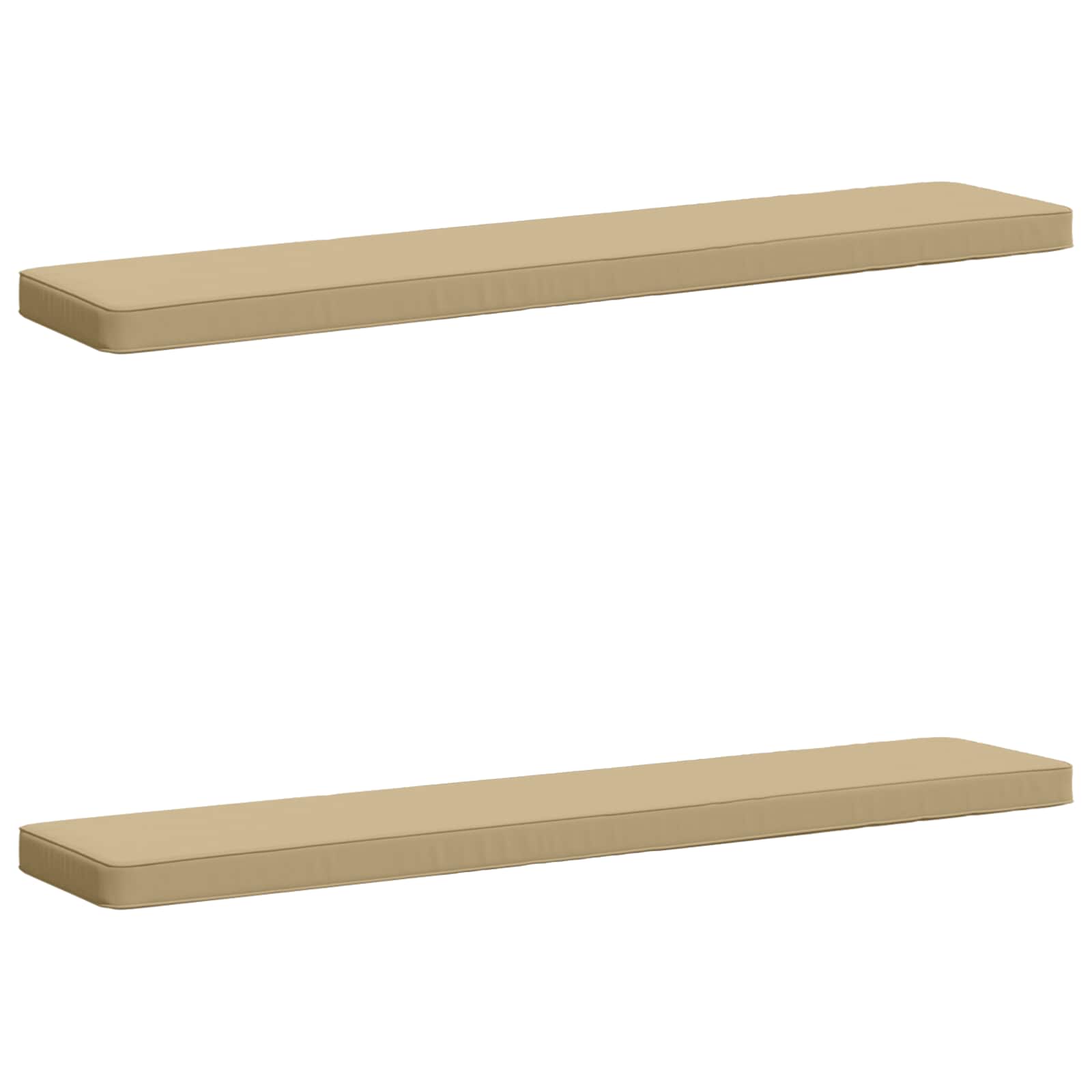 Jastučići za klupe - 2 dijela VUGHT 2 pcs 100% poliester Bež