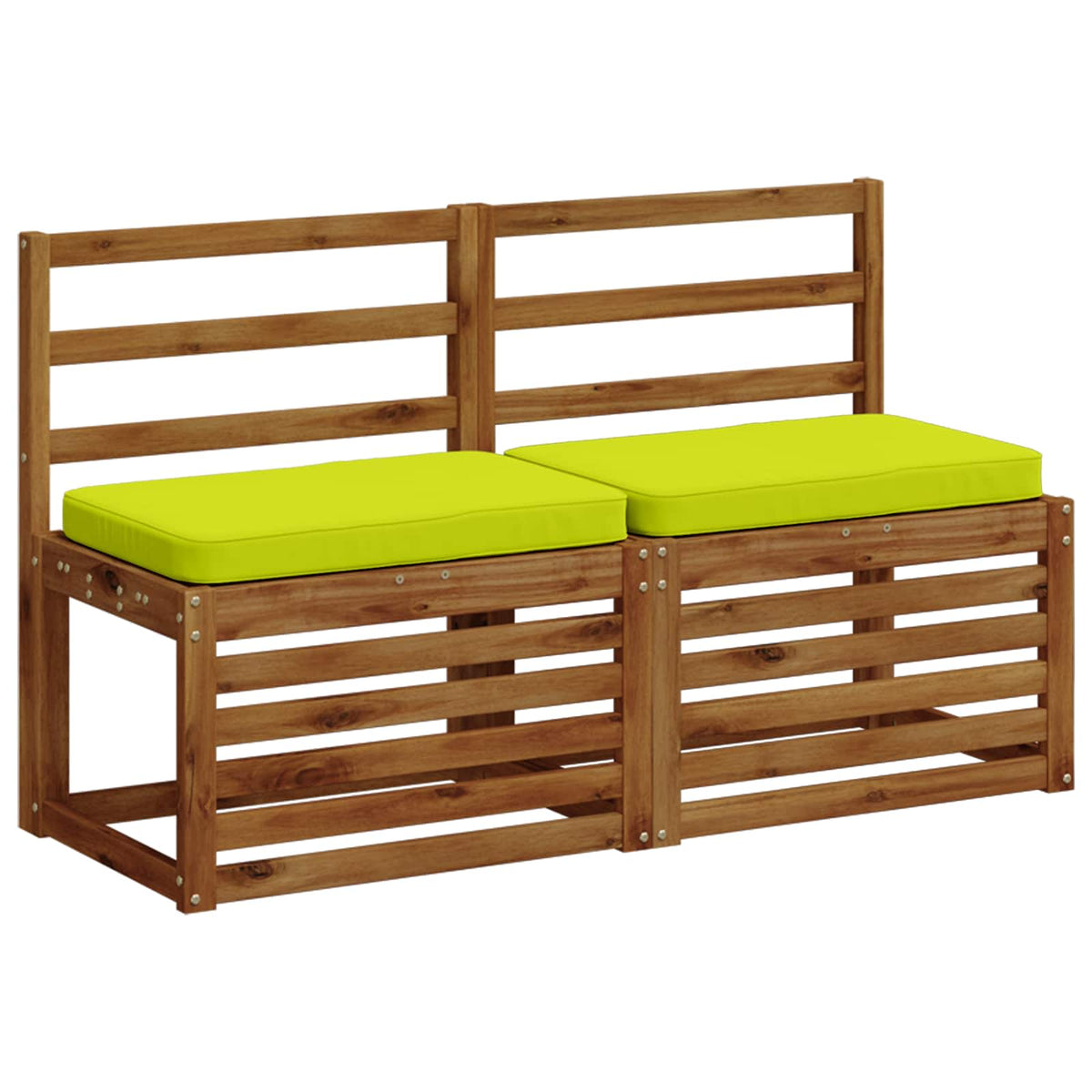 Jastučići za klupe - 2 dijela VUGHT 2 pcs 100% poliester