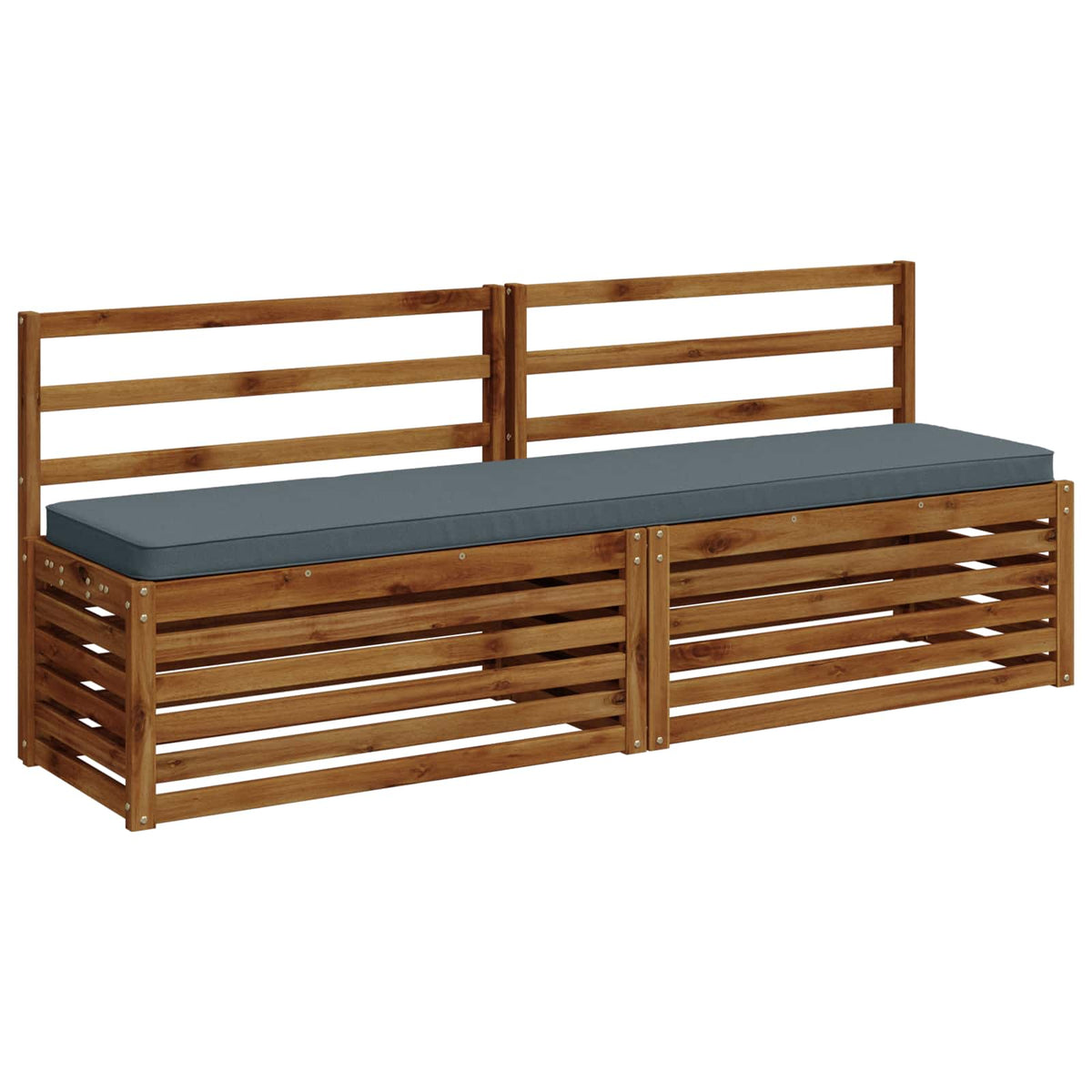 Jastučići za klupe - 2 dijela VUGHT 2 kom. 100% poliester Plava