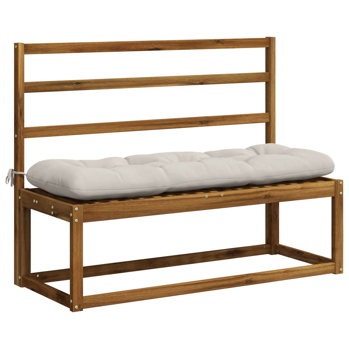 Jastučić za klupu VIANEN 100% poliester Bijela 100 x 40 x 12 cm