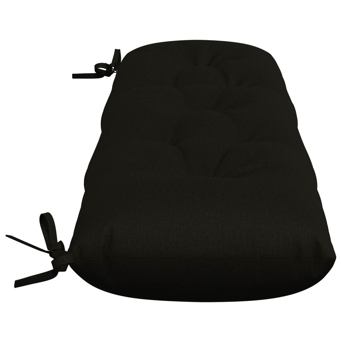 Jastučić za klupu VIANEN 100% poliester Crna 110 x 30 x 12 cm