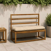 Jastučić za klupu VIANEN 100% poliester Krem 120 x 40 x 12 cm