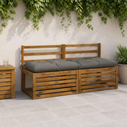 Jastučić za klupu VIANEN 100% poliester Siva 150 x 50 x 12 cm