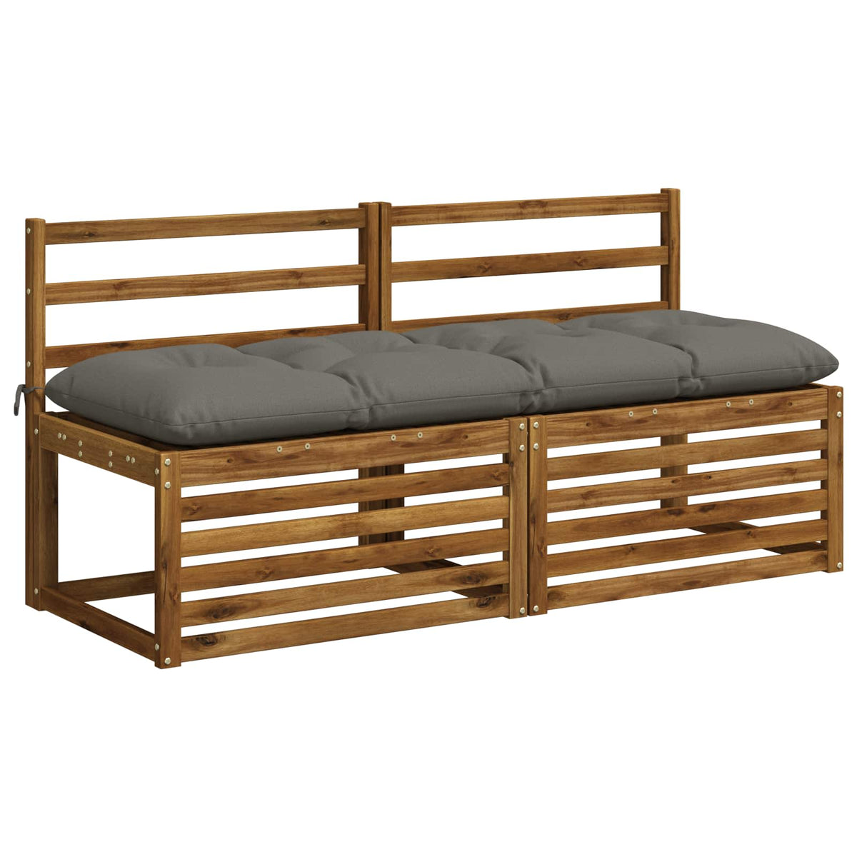 Jastučić za klupu VIANEN 100% poliester Siva 150 x 50 x 12 cm